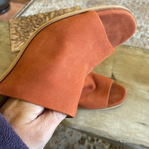 Lucky Brand mule rusty orange dress shoe 8.5 - Picture 6 of 6